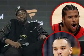 Kevin Durant è stato scambiato con Houston Rockets, scopre sul palco al Fanatics Fest