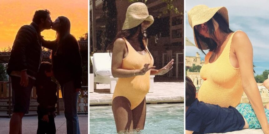 L'ex Professoressa de 'L'Eredità' Ludovica Caramis mamma bis, è incinta del marito calciatore Mattia Destro, ex Roma: le foto col pancione - Gossip.it