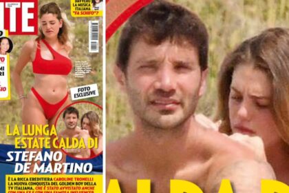 Stefano De Martino paparazzato con la ricca ereditiera Caroline su uno yacht in Sardegna: solo amicizia? Foto - Gossip.it