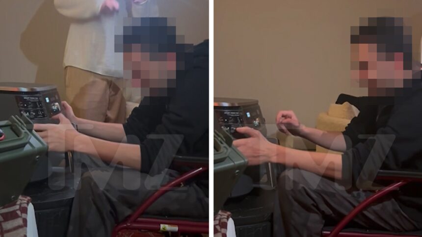 Video della presunta "vittima" della cripto tortura legata, cucinando crack 5 giorni dopo la cattura