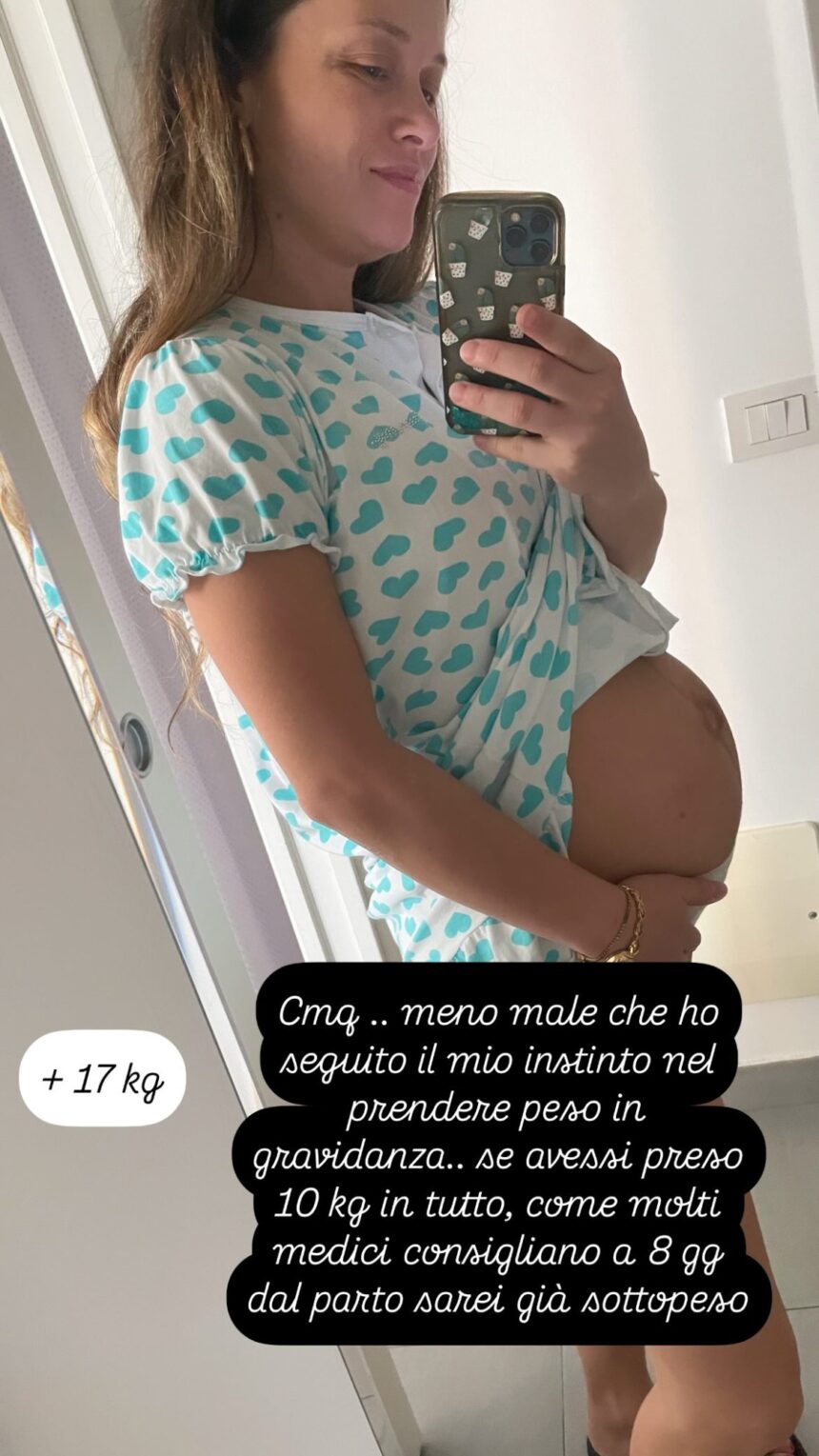 ''Meno male che ho seguito il mio istinto nel prendere peso in gravidanza'': l'ex ballerina di 'Amici' Alice Bellagamba e la polemica per i 17 kg presi incinta - Gossip.it