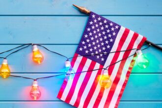 4 luglio decorazioni per la casa che è davvero carino