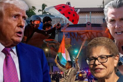 Il presidente Trump sbatte Gavin Newsom e Karen Bass Over Los Angeles