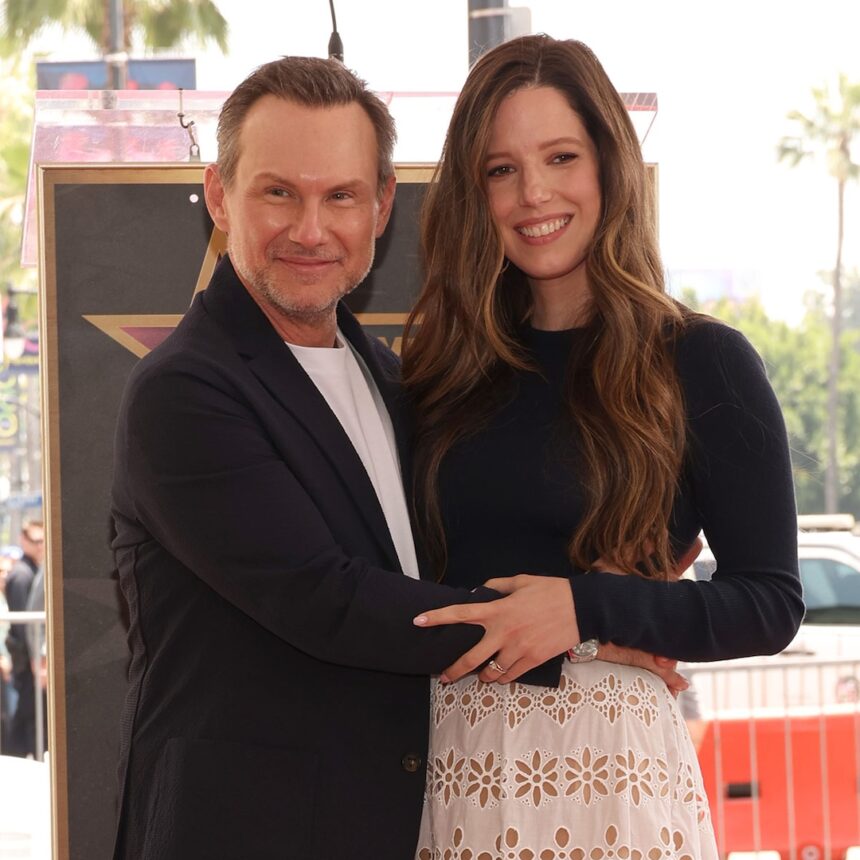 Le figlie di Christian Slater alla cerimonia di Hollywood Walk of Fame