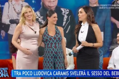 Caterina Balivo organizza un gender reveal in diretta tv per l'ex Professoressa de L'Eredità Ludovica Caramis incinta di 8 mesi: guarda - Gossip.it