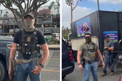 I federali afferrano i lavoratori diurni fuori strada fuori da Los Angeles Home Depot in Immigration Raid