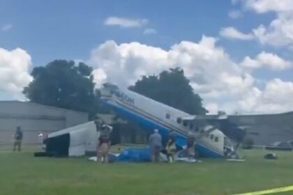 L'aereo di paracadutismo si schianta nel Tennessee, il relitto sparso, le vittime critiche