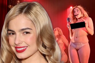 Addison Rae si spoglia fino alla lingerie nuda per la performance del burlesque sensuale