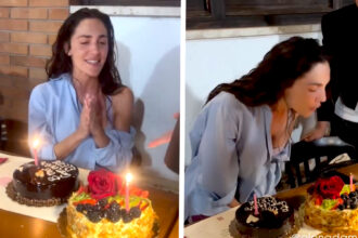 La ballerina e giudice di Amici Elena D'Amario, ex di Massimiliano Caiazzo, festeggia 35 anni a Roma: le immagini della cena con torta finale - Gossip.it
