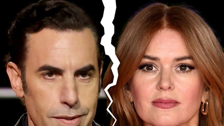 Sacha Baron Cohen e Isla Fisher afferma di aver finalizzato il divorzio