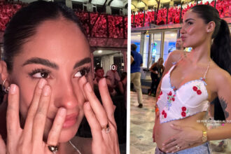 ''Ho portato bimba al suo primo concerto'': Giulia De Lellis commossa col pancione allo show di Elisa a San Siro - Gossip.it