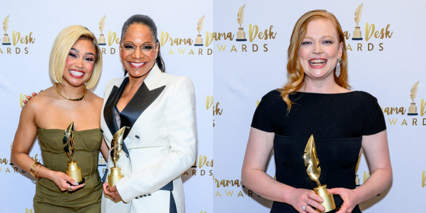 Audra McDonald, Jasmine Amy Rogers e Sarah Snook vincono alla grande ai Drama Desk Awards di Broadway