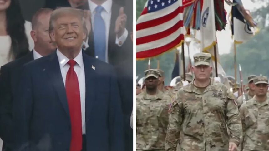 La sfilata militare per il compleanno di Donald Trump inizia, live streaming