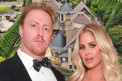 Kim Zolciak e Kroy Biermann hanno costretto a uscire di casa dai marescialli statunitensi