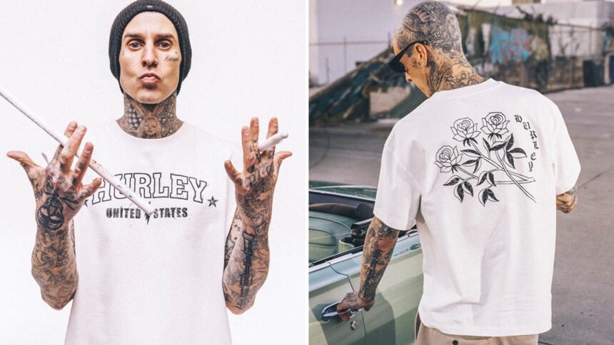 Vai fuori con Hurley Collab di Travis Barker