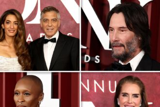 Tony Awards 2025, Cynthia, Keanu, The Clooneys & More Hit the Red Tapet