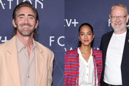 Lee Pace, Lou Llobell e Jared Harris escono per la stagione 3 della "Fondazione" a Londra