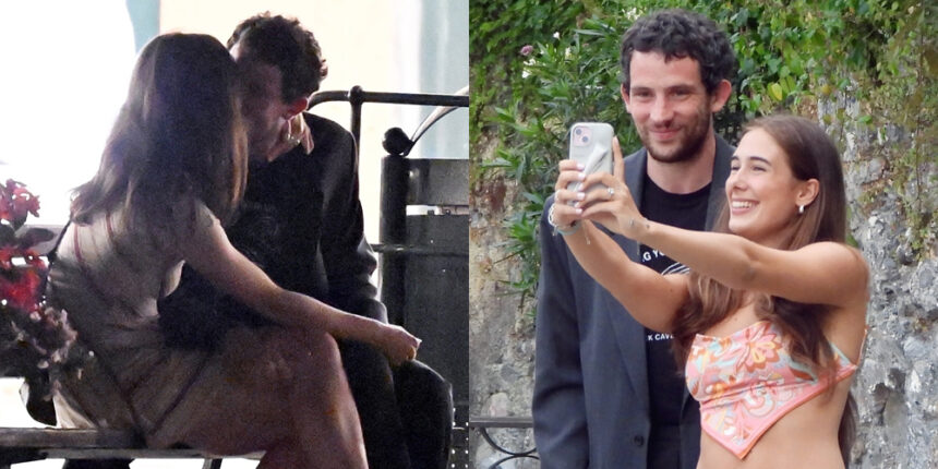 Josh O'Connor e Alison Oliver hanno individuato le valigie sul PDA durante una fuga romantica italiana