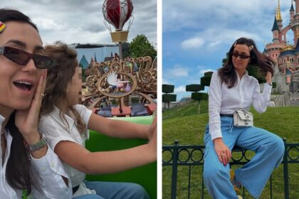 ''Lo sognavamo da quando siamo diventate mamme'': Caterina Balivo e la sorella portano i figli al parco divertimenti a Parigi e si divertono come matte, foto - Gossip.it