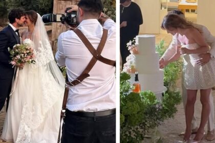 Le foto delle nozze vip dell'attore Francesco Montanari, ex marito di Andrea Delogu che ha sposato in Puglia la compagna Federica Sorino - Gossip.it