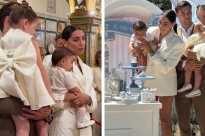 Le foto del battesimo in Puglia di Leone Sinisa il figlio di Virginia Mihajlovic e il marito Alex Vogliacco - Gossip.it