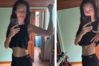 ''Bicipiti e obliqui ringraziano'': Marica Pellegrinelli mostra i muscoli allenati grazie alla figlia che deve portare in braccio - Gossip.it