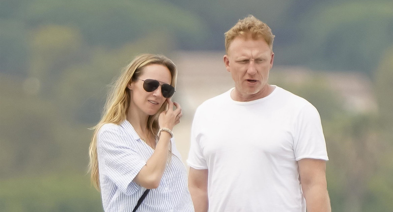 Kevin McKidd e Danielle Savre stanno ancora andando forte, avvistati in vacanza al mare a St. Tropez