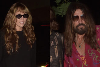 Miley Cyrus e papà Billy Ray Cyrus arrivano separatamente all'evento di Londra