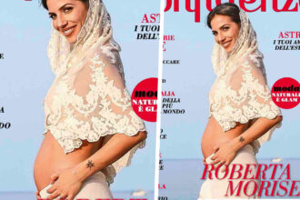 Roberta Morise mostra per la prima volta il pancino della seconda gravidanza in copertina: guarda - Gossip.it