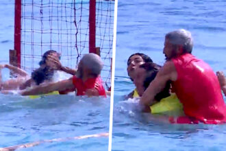 Tirate di capelli e botte alla testa, minacce: all'Isola dei Famosi è rissa in acqua tra l'ex iena Dino Giarrusso e Omar Fantini, ecco cos'è successo - Gossip.it
