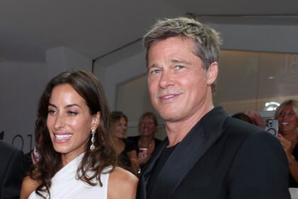 Brad Pitt, fidanzata Ines de Ramon F1 Premiere Date Night: Foto