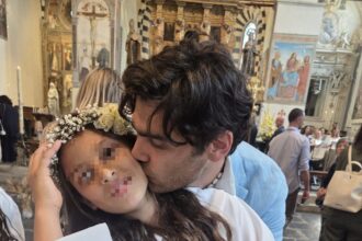 L'ex gieffina Dayane Mello e il modello Stefano Sala festeggiano la Prima Comunione della figlia  Sofia sul lago di Como: guarda - Gossip.it