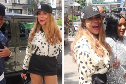 Wendy Williams sembra incredibile in quanto supporta Designer Pal a New York