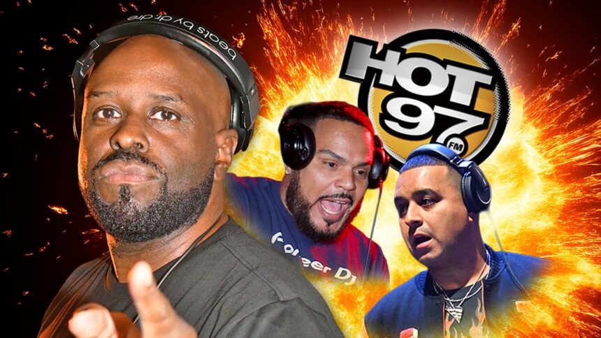 Funkmaster Flex Switching Hot 97 Time Flots, DJ's Enuff & Camilo Out
