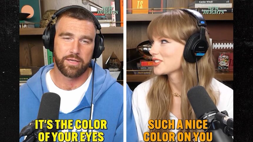 Taylor Swift apparirà sul podcast di Travis Kelce, vedi il teaser