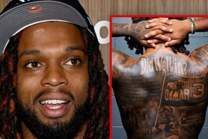 Damar Hamlin ottiene un enorme tatuaggio posteriore che commemora l'arresto cardiaco