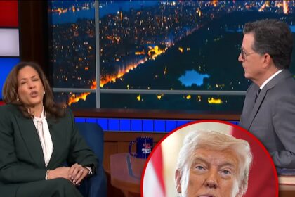 Kamala Harris dice a Stephen Colbert Democracy negli Stati Uniti è "rotto"