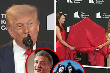 Il presidente Trump annuncia Sylvester Stallone, Kiss nei panni del Kennedy Center