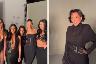 Le sorelle Kardashian-Jenner stordite in rara riunione con la mamma Kris Jenner