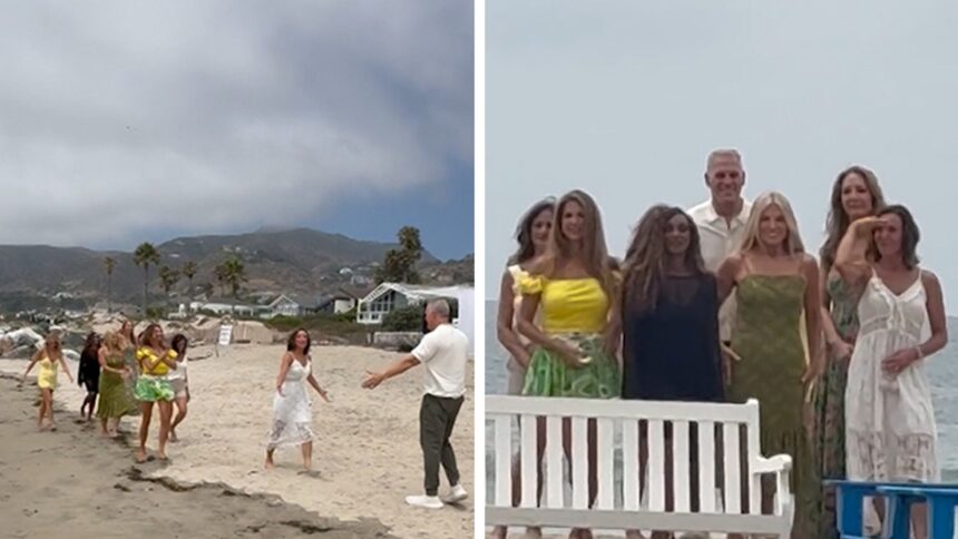 "Golden Bachelor" Mel Owens gira con concorrenti a Malibu After Age Shade