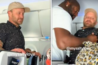 Il passeggero della compagnia aerea si è trattenuto dopo essere stato presumibilmente ubriaco, razzista per l'equipaggio