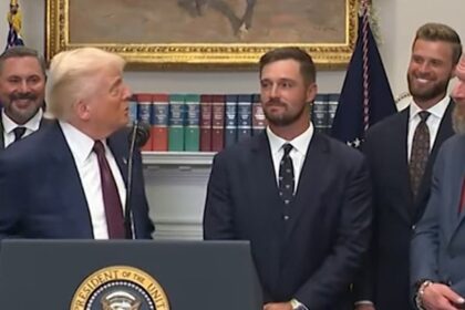 Donald Trump chiama Harrison Butker un "bel succhiatore" durante l'evento della Casa Bianca