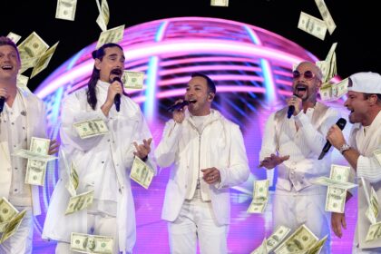 Backstreet Boys che guadagnano $ 4 milioni per spettacolo alla sfera di Las Vegas