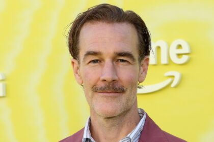 James van der Beek durante le riprese della serie Elle in Cancer Battle