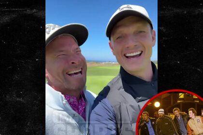 Backstreet Boys Challenge *nsync to golf match