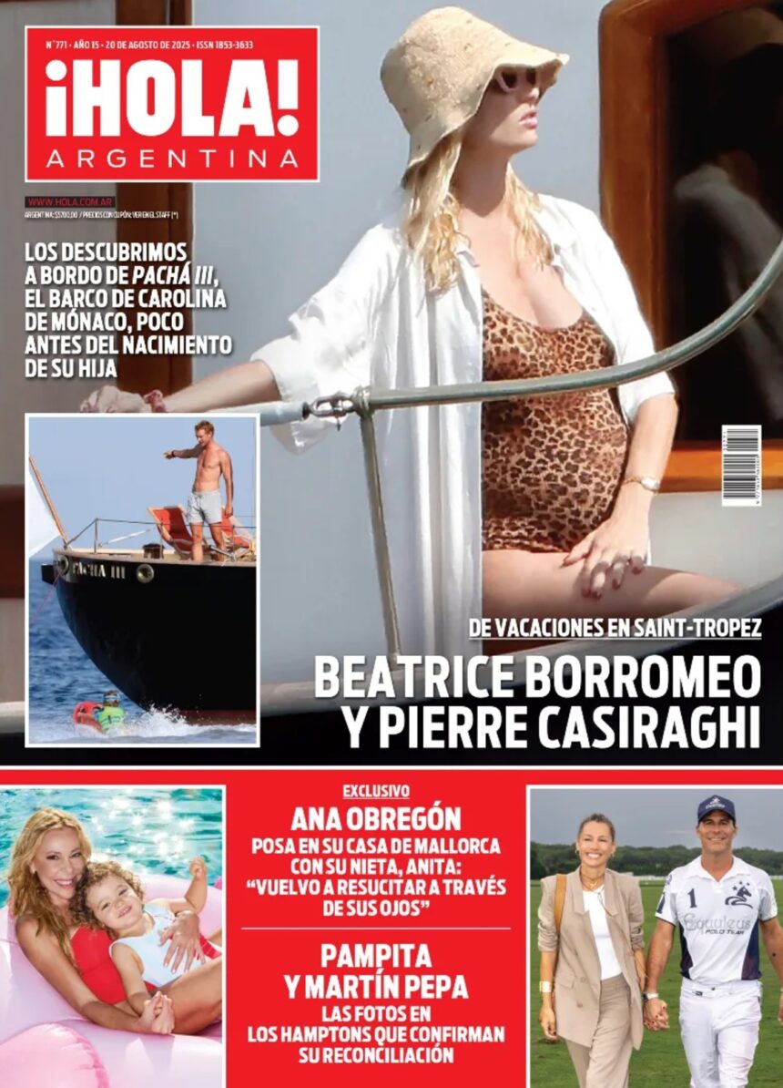 Bianca Borromeo incinta in vacanza sullo yatch in Costa Azzurra: in gravidanza si gode il sole col suo Pierre Casiraghi in attesa della figlia - Gossip.it