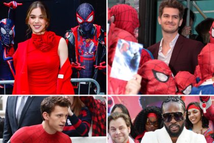 "Spider-Man" con gli attori con gli anni per il giorno "Spider-Man"