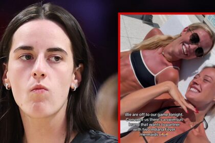 Caitlin Clark arrostisce i compagni di squadra della febbre sul video in bikini, "Focus on Basketball"