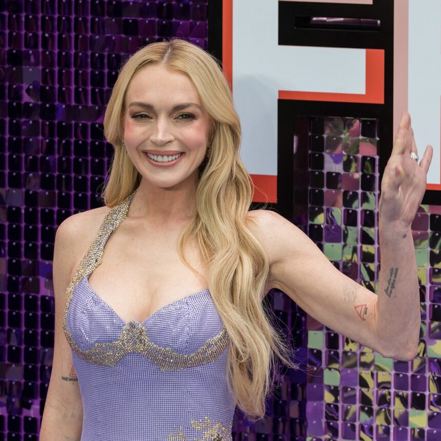 Lindsay Lohan ricrea un look Freaky Friday
