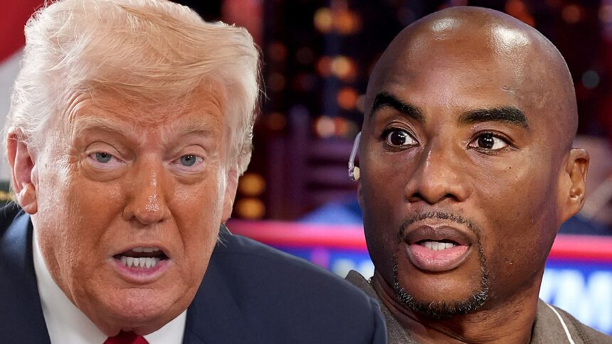 Il presidente Trump sbatte Charlamagne Tha Dio come "basso QI sleazebag" sui commenti del GOP di Epstein